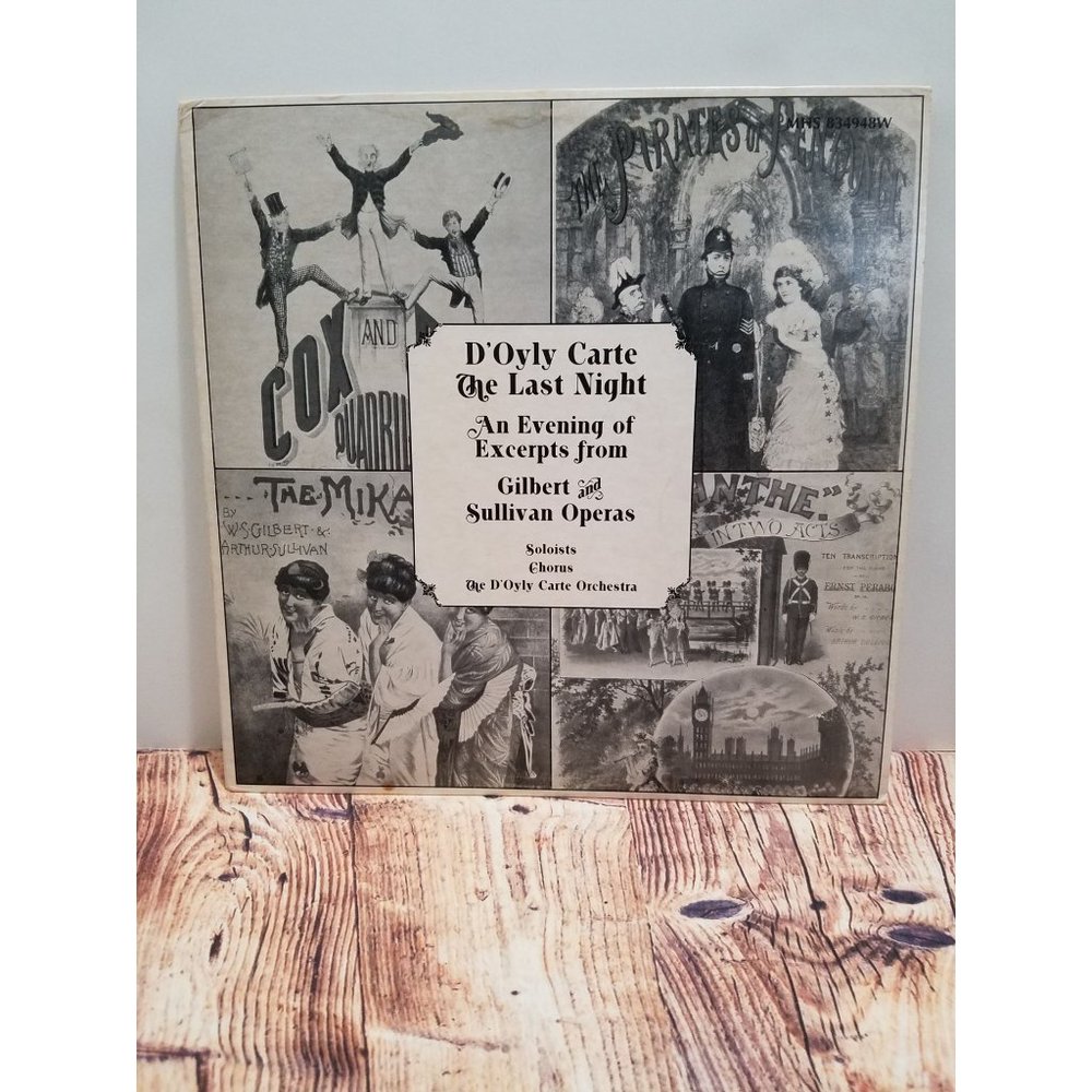 D'Oyly Carte The Last Night Vinyl LP 3 Record Set MHS 834948W *TESTED*